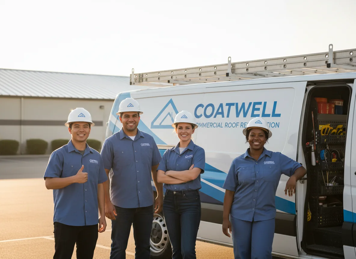 Commercial roof coating company in Knotts Island, NC